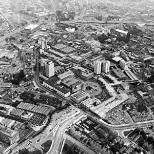 Aerial View of Coventry City Centre 22nd June 1976