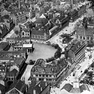 Aerial view of Dundee. January 1928