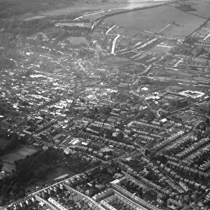 Aerial view of Guildford. Local Caption These are rough scans