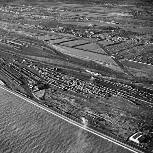 Aerial View of Hull Marshalling Yards Circa 1950