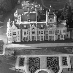 An aerial view of the mansion belonging to former Beatles member George Harrison An aerial view of the mansion belonging to former Beatles member George Harrison