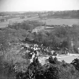 Aerial view of West Wycombe circa 1935 Aerial view of West Wycombe circa 1935