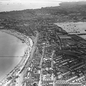 Aerial view of Weymouth