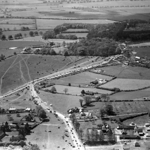Aerial view of Whipsnade Park Zoo. Circa 1930 Aerial view of Whipsnade Park Zoo. Circa 1930
