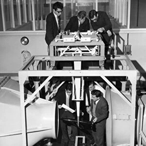 Aeronautics Students at Lanchester College of Technology, Coventry, 2nd January 1965