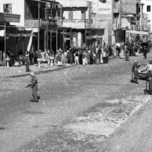 Aftermath of the Ismalia Riots 27th January 1952. The Ismalia