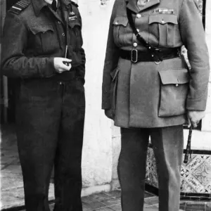 Air Chief Marshal Sir Arthur Tedders, recently nominated as Deputy Supreme Commander