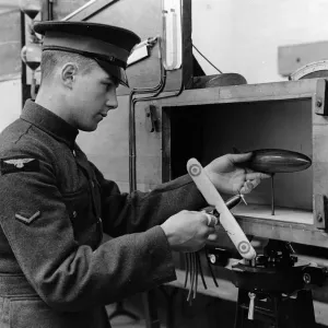 How air minded boys become airmen. Laboratory work, wind tunnel - changing models for How air minded boys become airmen. Laboratory work, wind tunnel - changing models for
