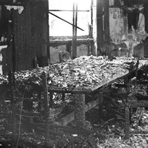 Air raid damage to Messrs. E. S. & A. Robinsons premises, the Bristol printers