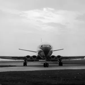 Aircraft DeHavilland Comet 4B Sept 1958 taxi Aircraft DeHavilland Comet 4B Sept 1958 taxi