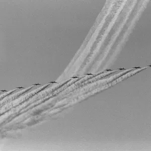 Aircraft Hawker Hunter Sept 1962 - Hawker Hunters of the RAF 92 Sqd Blue Diamonds Aircraft Hawker Hunter Sept 1962 - Hawker Hunters of the RAF 92 Sqd Blue Diamonds