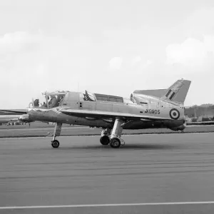 Aircraft Shorts SC1 vertical take off experimental aircraft displaying at the SBAC Aircraft Shorts SC1 vertical take off experimental aircraft displaying at the SBAC