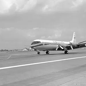 Aircraft Vickers Vanguard Sept 1960 Vickers Vanguard in the colours of Trans