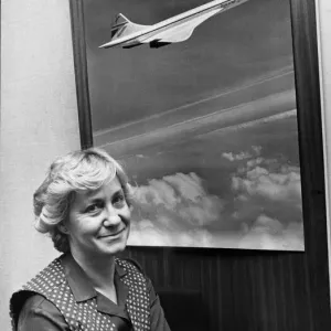 Concorde Flight Ticket Print 1981 Concorde Flight Ticket Print 1981
