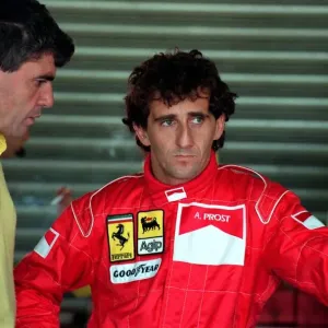 1991 British Grand Prix Print of Alain Prost 1991 British Grand Prix Print of Alain Prost