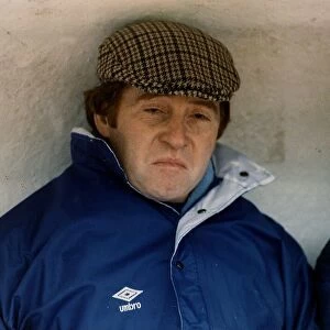 Alan Ball Football Manager sitting in the dugout
