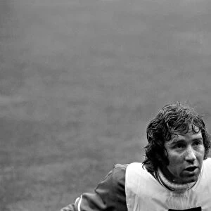 Alan Ball seen here with the England team training at Wembly for their European