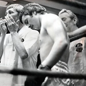 Alan Buchanan boxer 11th June 1973 fighting St Andrews boxing club lost