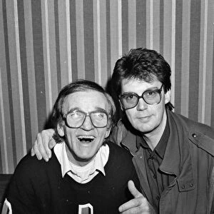 Alan Freeman & Mike Reid pictured 19 / 01 / 1989