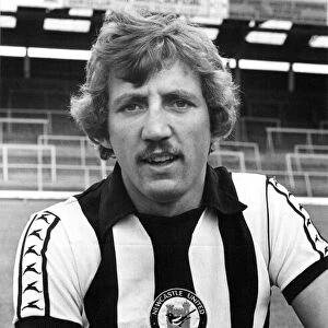 Alan Kennedy of Newcastle United. July, 1977