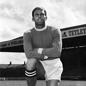 Alan Oakes Manchester City football player at Maine Road August 1969