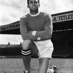 Alan Oakes Manchester City football player at Maine Road August 1969 Alan Oakes Manchester City football player at Maine Road August 1969