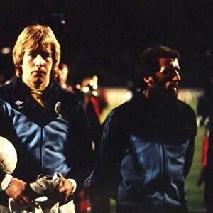 Alan Rough, Scottish Goalkeeper. Scotland v Portugal October 1980