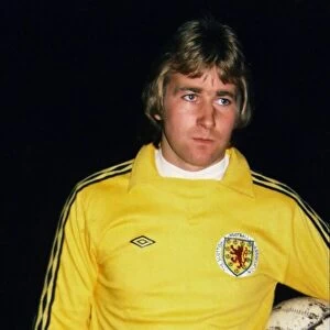 Alan Rough, Scottish Goalkeeper. October 1977