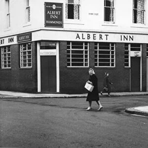 The Albert Inn public house at the junction of Tynemouth Road and King Street