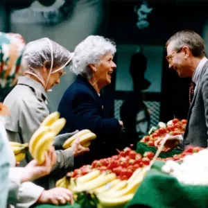 Albert Sayers Fruit and Veg Stall Print, Newcastle 1996