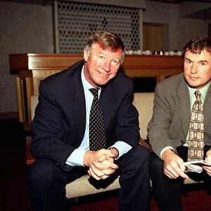 Alex Ferguson Manchester United Manager September 1997 during interview with The