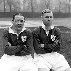 Alex James & Cliff Bastin Arsenal Footballers 1930