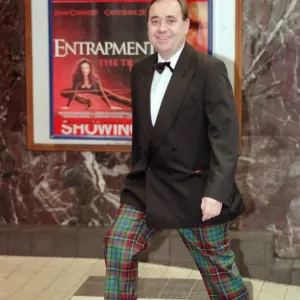 Alex Salmond at the film premiere of Entrapment'at the Odeon cinema Alex Salmond at the film premiere of Entrapment'at the Odeon cinema