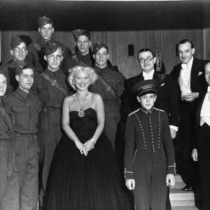 Alfieri. Frances Day at The Odeon, Kingston. October 2nd 1940