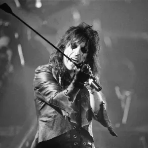 Alice Cooper Print, December 1986, Birmingham Odeon Concert Photo Alice Cooper Print, December 1986, Birmingham Odeon Concert Photo
