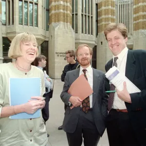 Alistair Campbell (L) September 1991 With Robin Cook and Jill Palmer Alistair Campbell (L) September 1991 With Robin Cook and Jill Palmer