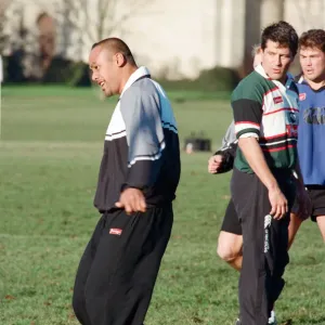 Jonah Lomu at Rugby School Print, 2nd December 1997 Jonah Lomu at Rugby School Print, 2nd December 1997