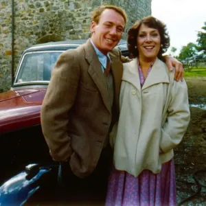 Lynda Bellingham and Christopher Timothy Print January 1988 Lynda Bellingham and Christopher Timothy Print January 1988