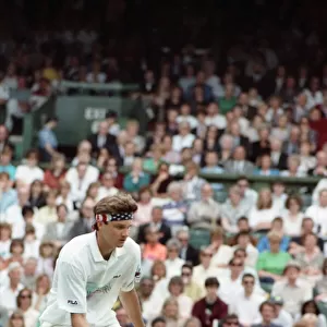 All England Lawn Tennis Championships at Wimbledon. Mens Singles Third Round match