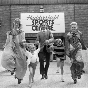 All the fun of the summer holidays in Huddersfield. Tripping the light fantastic from an All the fun of the summer holidays in Huddersfield. Tripping the light fantastic from an
