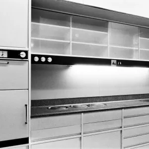 All plastic kitchen, January 1965