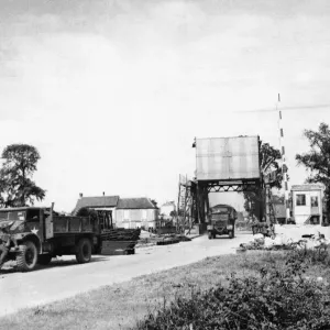 Print of Allied invasion, Northern France, 8th June 1944
