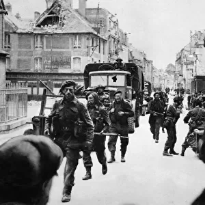 Allied troops proceed inland into Northern France on the mission to liberate France