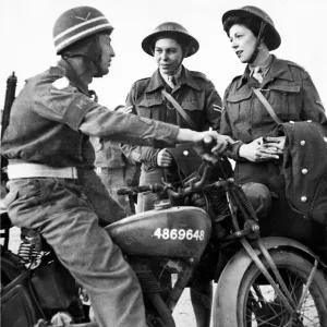 Allied troops proceed inland into Northern France on the mission to liberate France