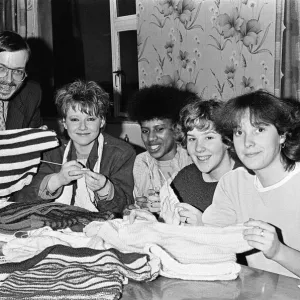 Almondbury Youth Club members are helping an Oxfam appeal to knit pullovers for Ethiopia Almondbury Youth Club members are helping an Oxfam appeal to knit pullovers for Ethiopia