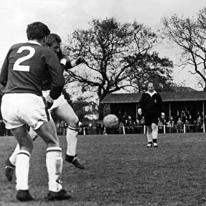 Alvechurch captain Hayden scores his sides second goal. 8th May 1966