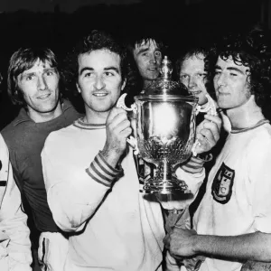 Alvechurch captain Kevin Lyne holds the West Midlands League Cup after a 3-0 victory over Alvechurch captain Kevin Lyne holds the West Midlands League Cup after a 3-0 victory over