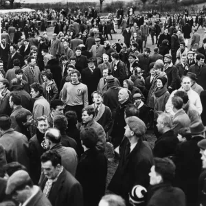 Alvechurch players mobbed by jubilant supporters following their victory against Alvechurch players mobbed by jubilant supporters following their victory against