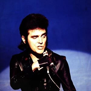 Alvin Stardust - Pop Star seen here in rehearsals at the Coventry studios of Top