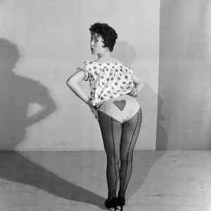 Amanda Barrie in Five Past Eight Print, 1956